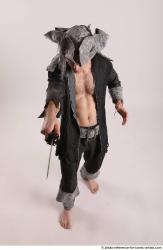 JACK DEAD PIRATE STANDING POSE WITH SWORD